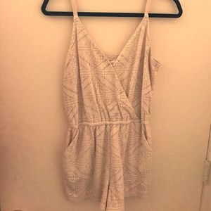 Forever 21 Summer Crochet Romper